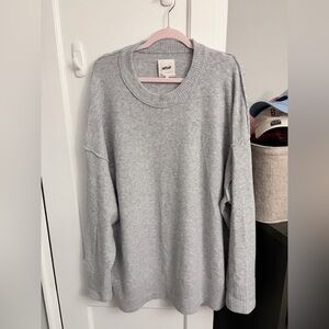 Aerie Gray Crewneck Sweater